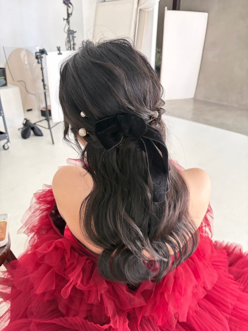 セミロング ヘアセット 【新宿ヘアメイク】 mayuのヘアスタイル