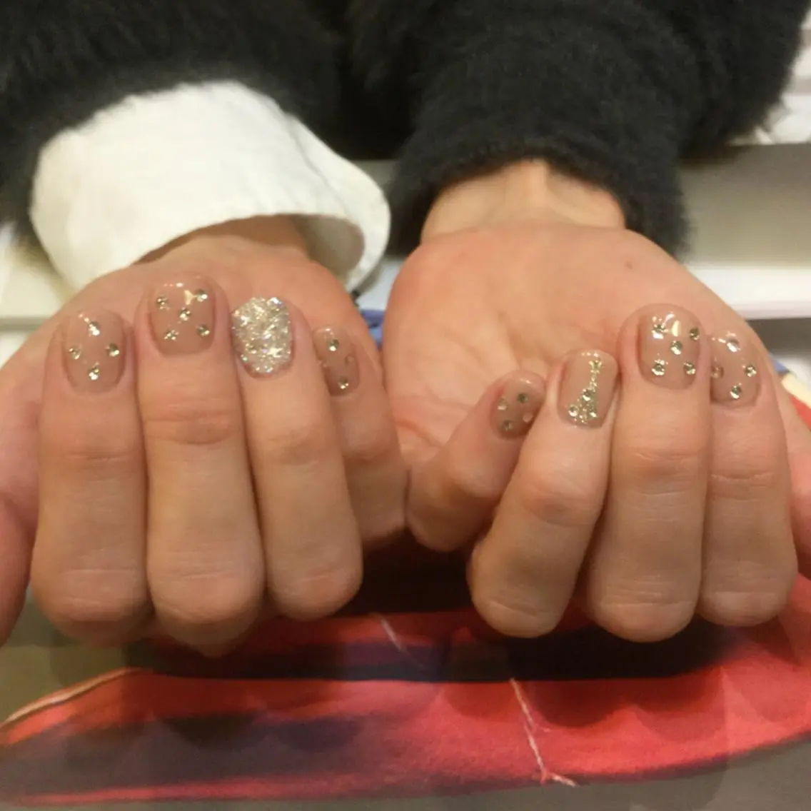 ネイル 持ち込み &nudgenail 本多のネイルデザイン