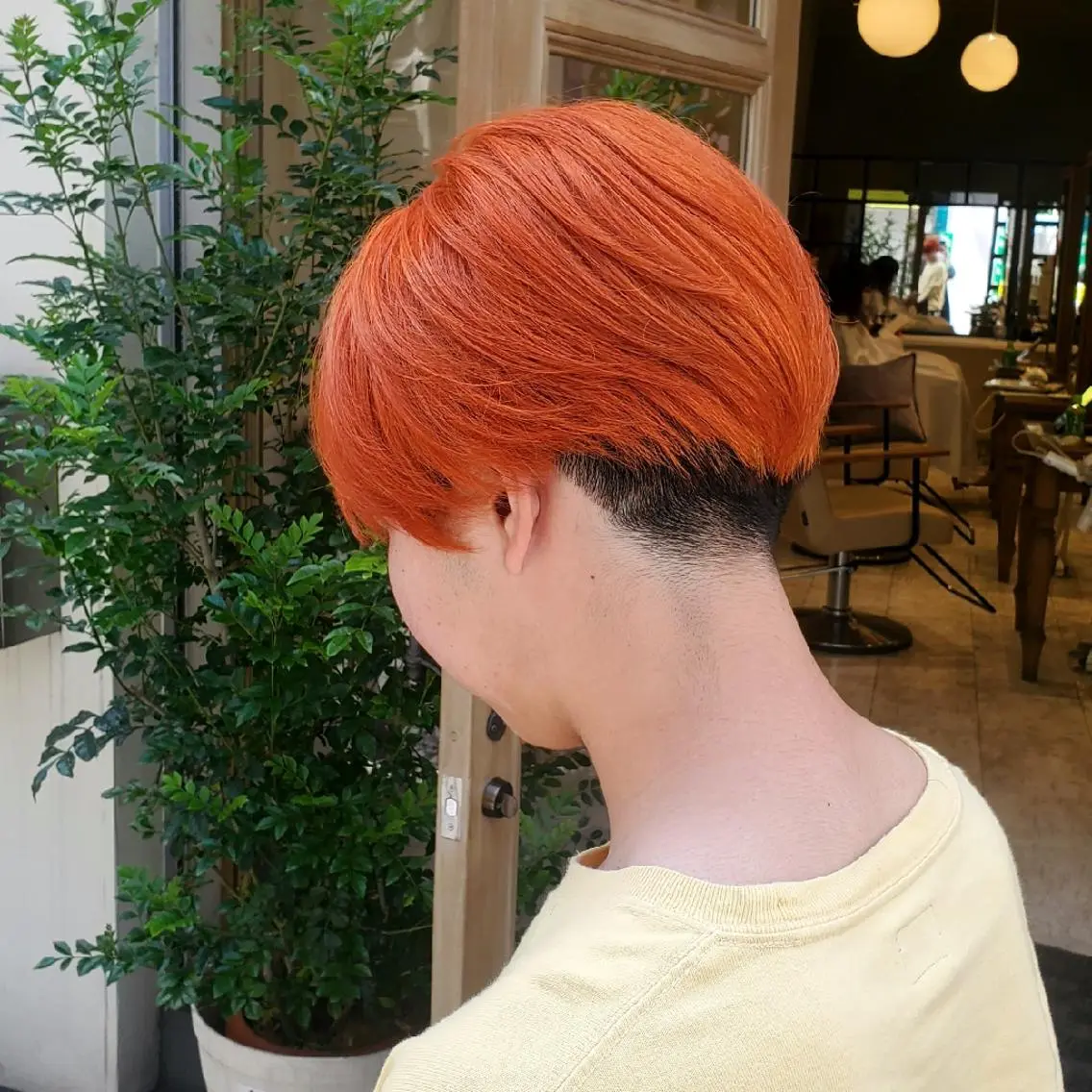 カラー ショート メンズ CREA板橋/ 高橋諒一のヘアスタイル