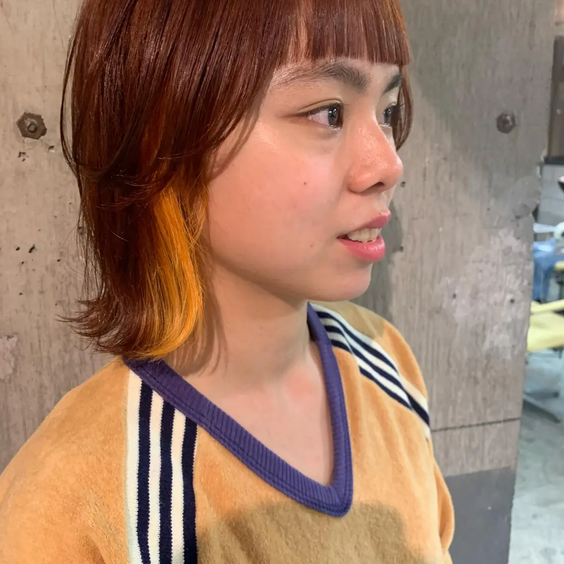 ミディアム kiyono ⭐︎ダブルカラーのヘアスタイル