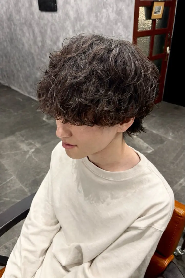 直毛でも動く◎初パーマの方にもおすすめ【カット＋パーマ】の写真