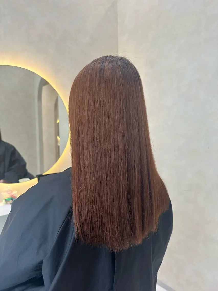 ロング 縮毛矯正 艶カラー✨ ʜɪʀᴀʀɪのヘアスタイル