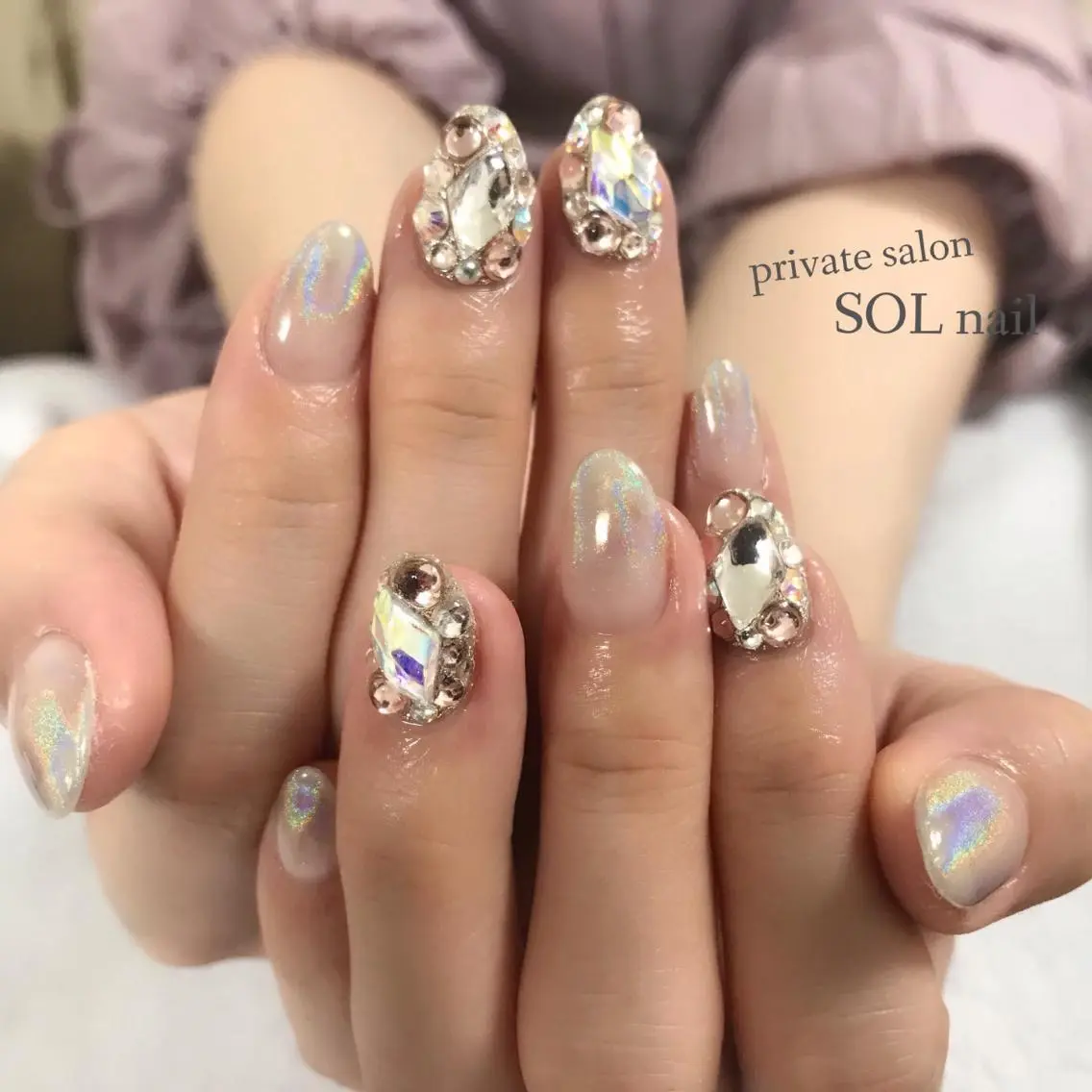 ネイル ハンドネイル SOL NAILのネイルデザイン