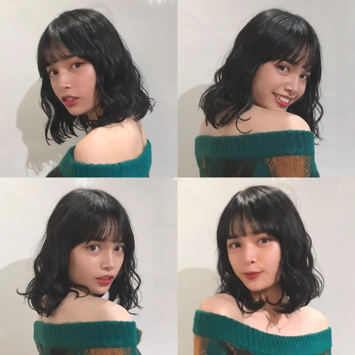 ミディアム カラー ヘアアレンジ 柔らか垢抜けｶﾗｰと ｶｯﾄ🫧ASUKAのヘアスタイル