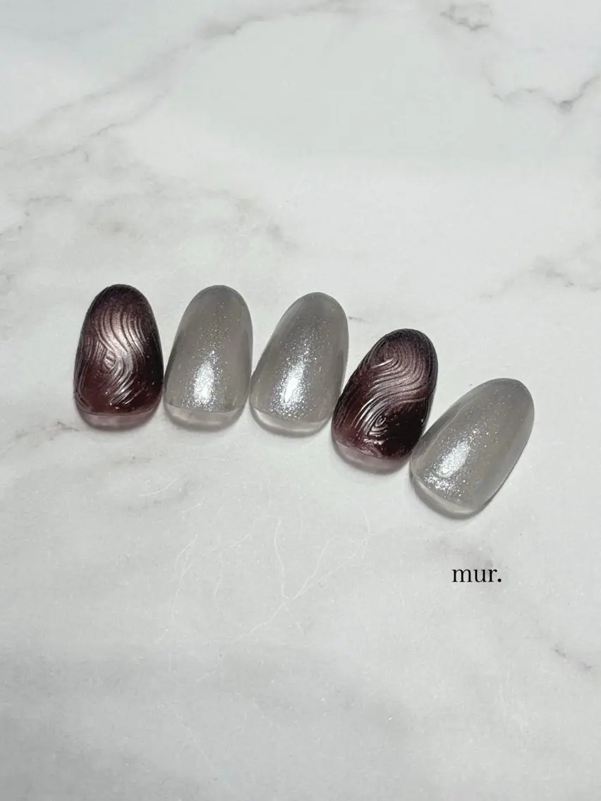 ネイル ニュアンスネイル ハンドネイル mur. harukaのネイルデザイン