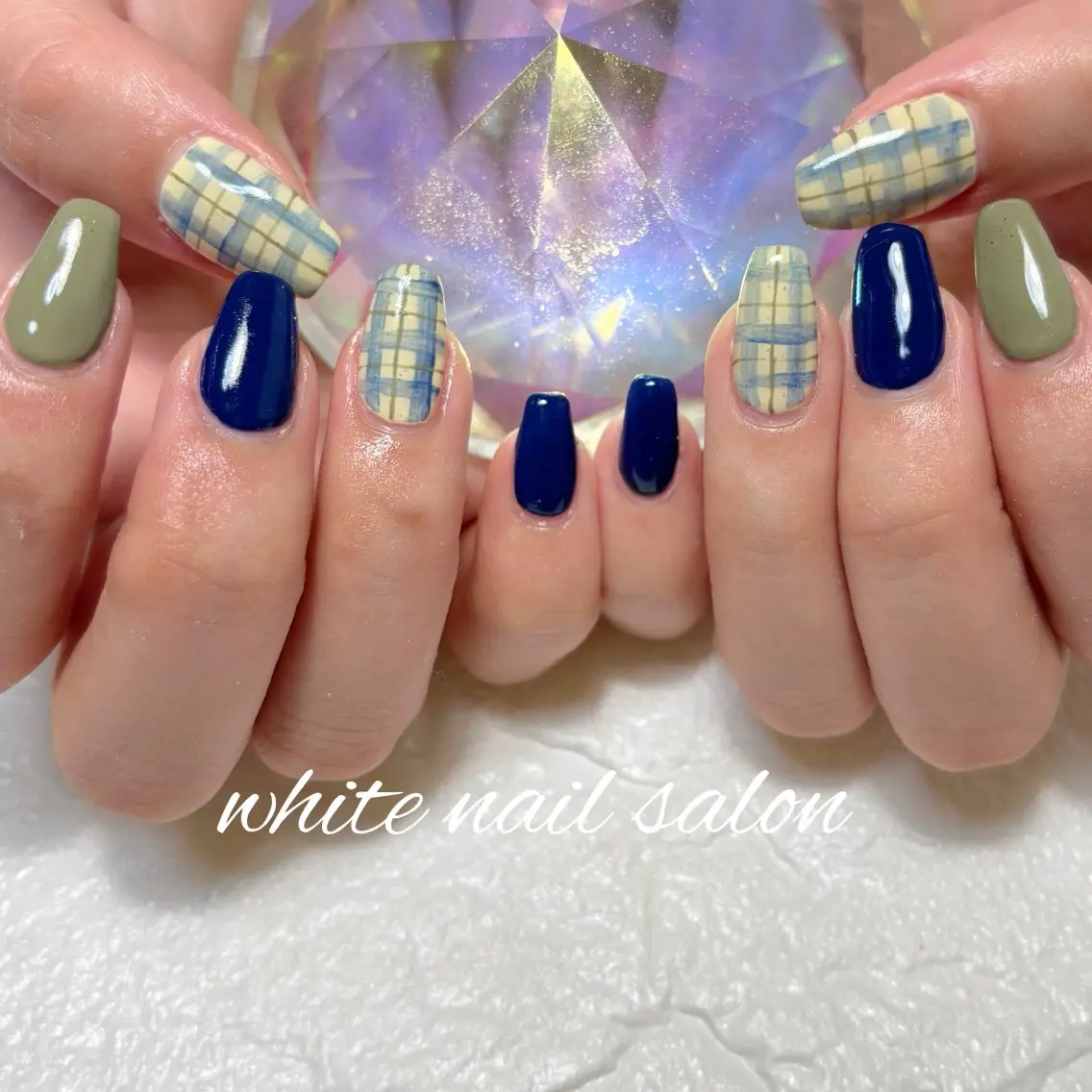 ネイル フットネイル 持ち込み ホワイト ハンドネイル white nail salonのネイルデザイン