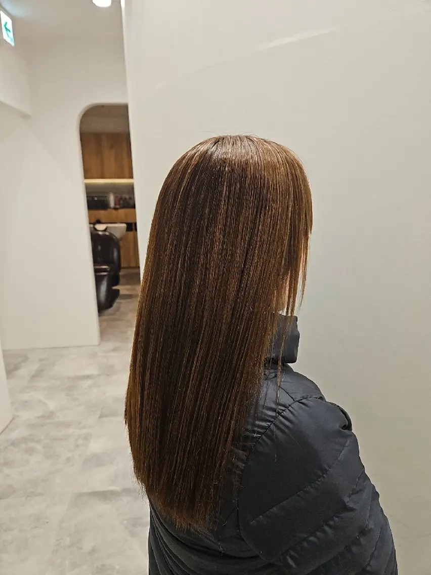 縮毛矯正 SHIAN わゆ🥀のヘアスタイル