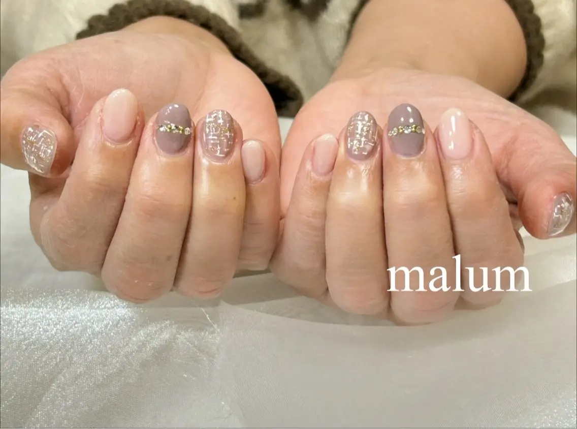 ネイル ハンドネイル malum nailのネイルデザイン