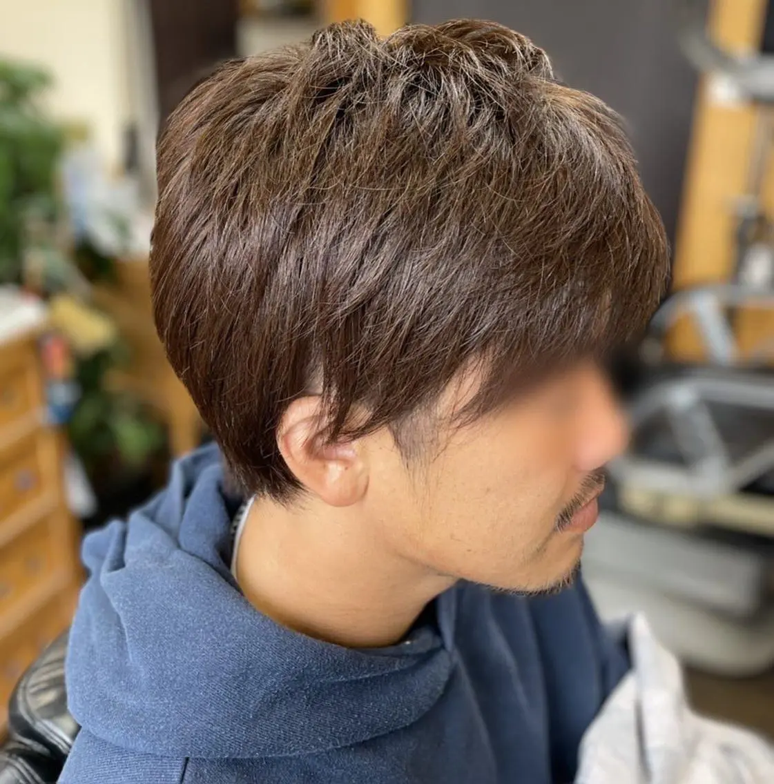 ショート カラー メンズ ヘアーサロン ＳＯRＡお顔剃りのエステ・リラクイメージ