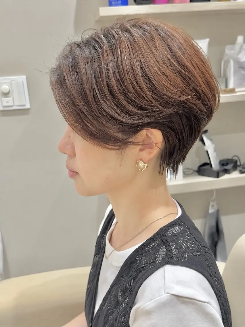 ショート 増山 大起のヘアスタイル
