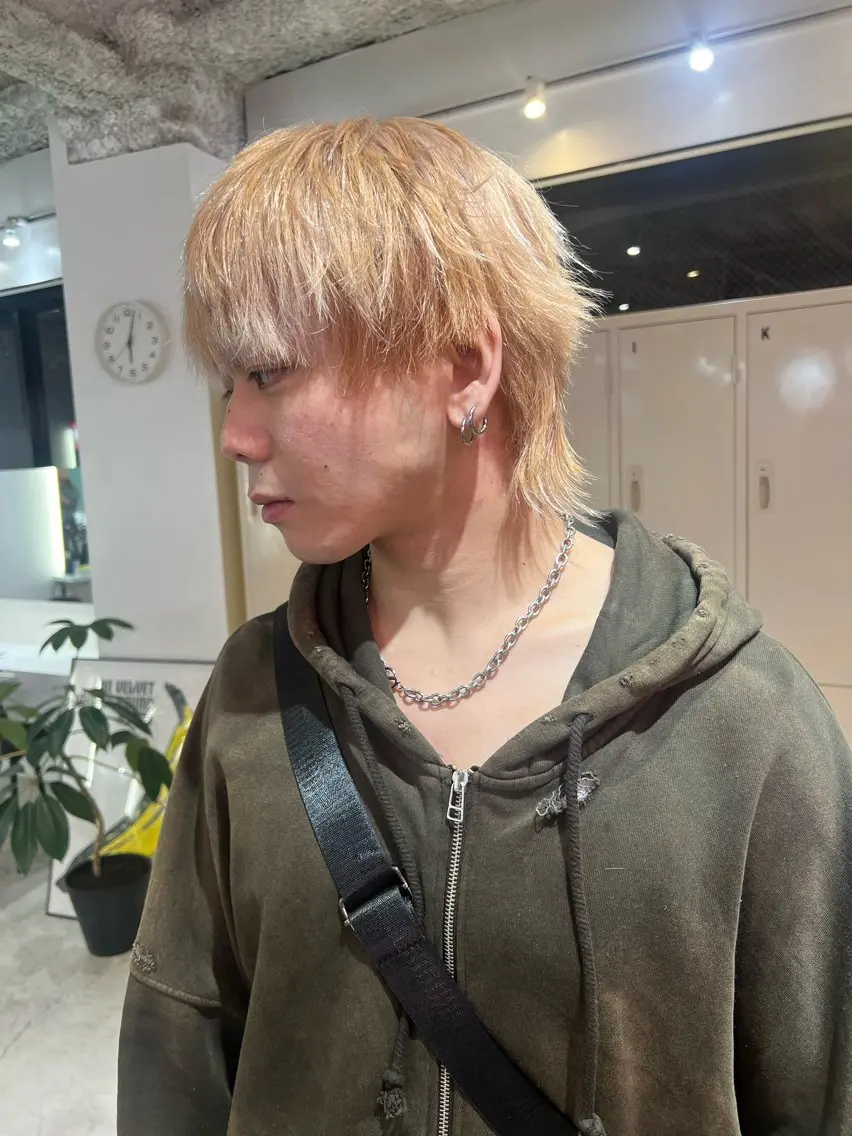 ミディアム 💥ウルフカット デザインあんな💥のヘアスタイル