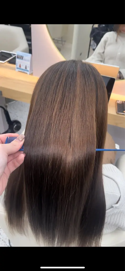 ロング 髪質改善/艶カラー✨ 𝔂𝓾𝓴𝓲のヘアスタイル