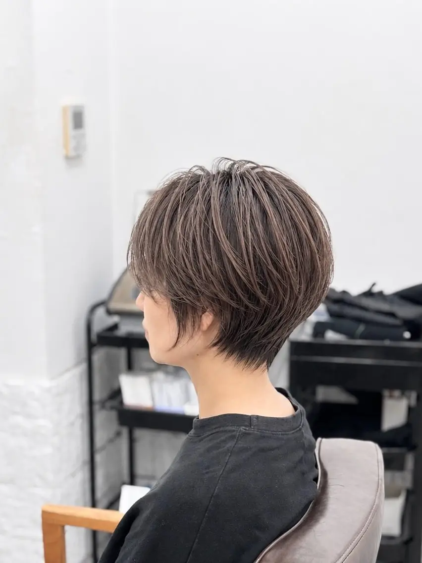 ショート カラー ショート特化 💐川崎希💐のヘアスタイル