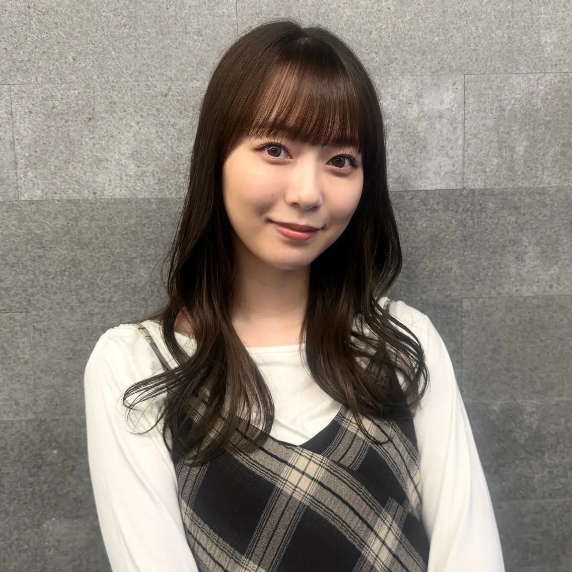 セミロング カラー ヘアカラー トリートメント 透明感カラー🤍/ 韓国ヘア🎀めいのヘアスタイル