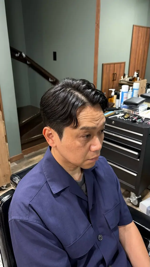 ショート メンズ 木名瀬 海星のヘアスタイル