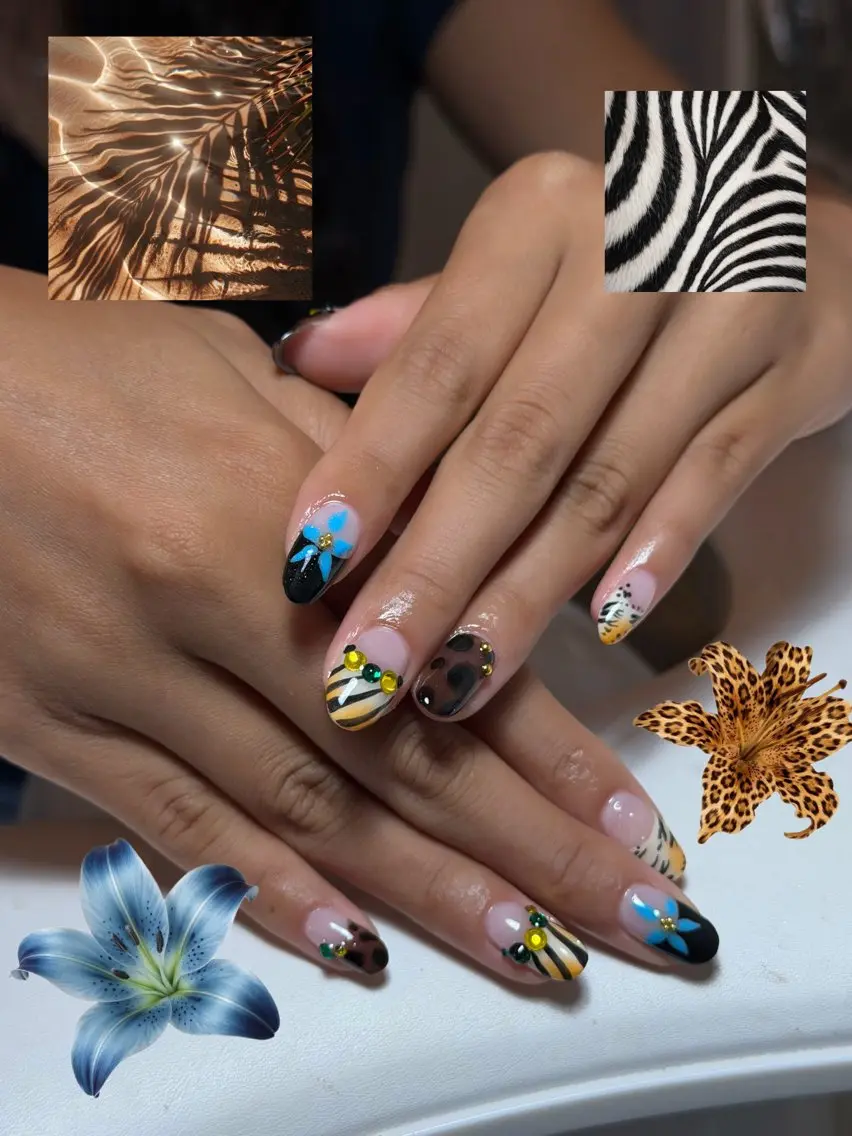 ネイル ハンドネイル Kitty nail /Mia🍋のネイルデザイン