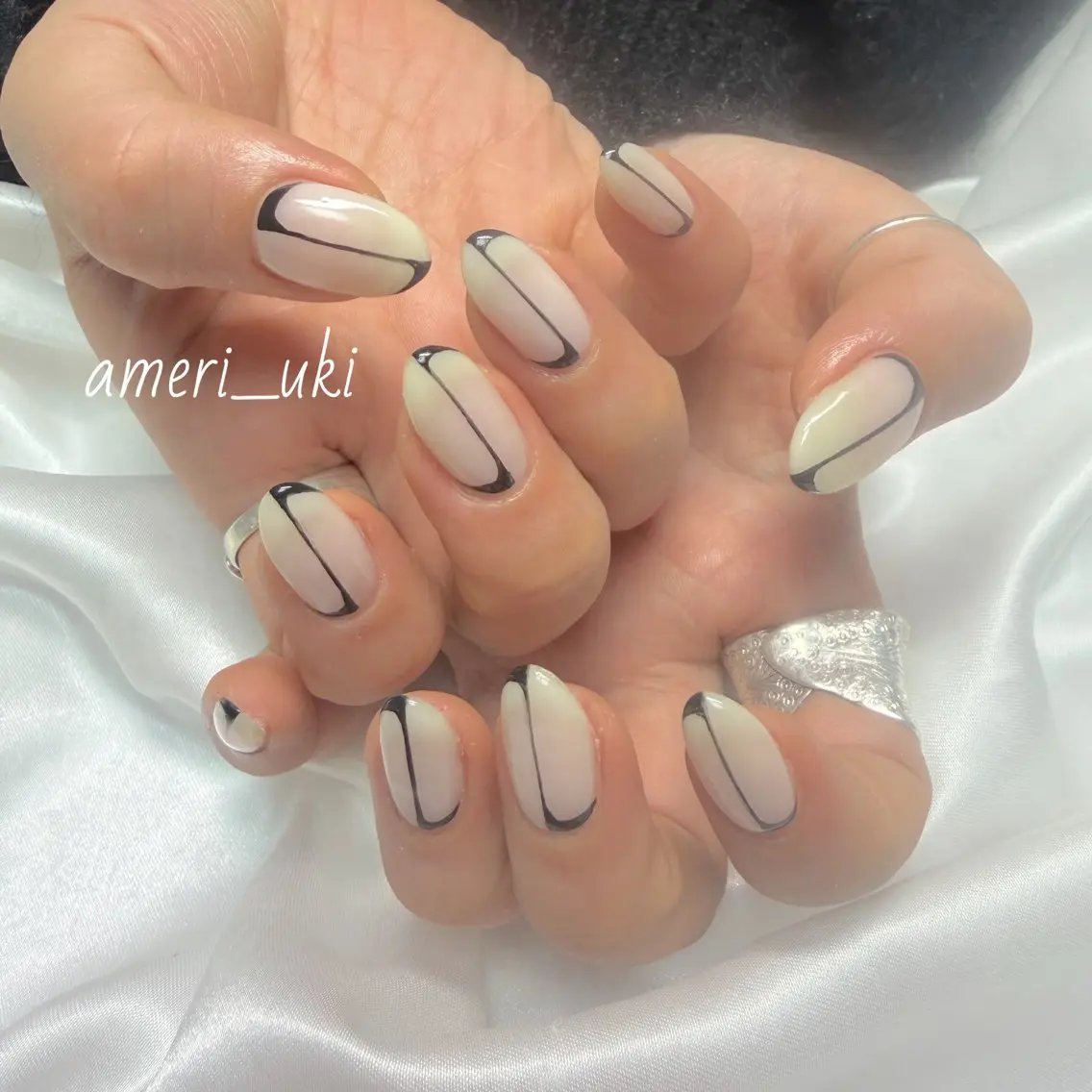 ネイル ハンドネイル Ameri nail /UKIのネイルデザイン