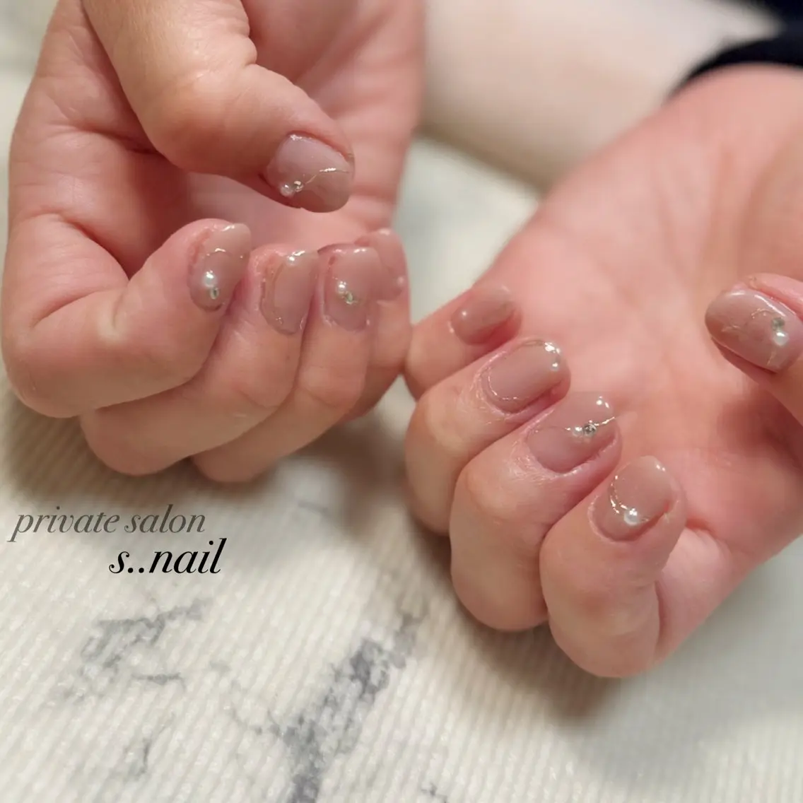 ネイル ミラーネイル ハンドネイル フットネイル s..nail / MORITAのネイルデザイン