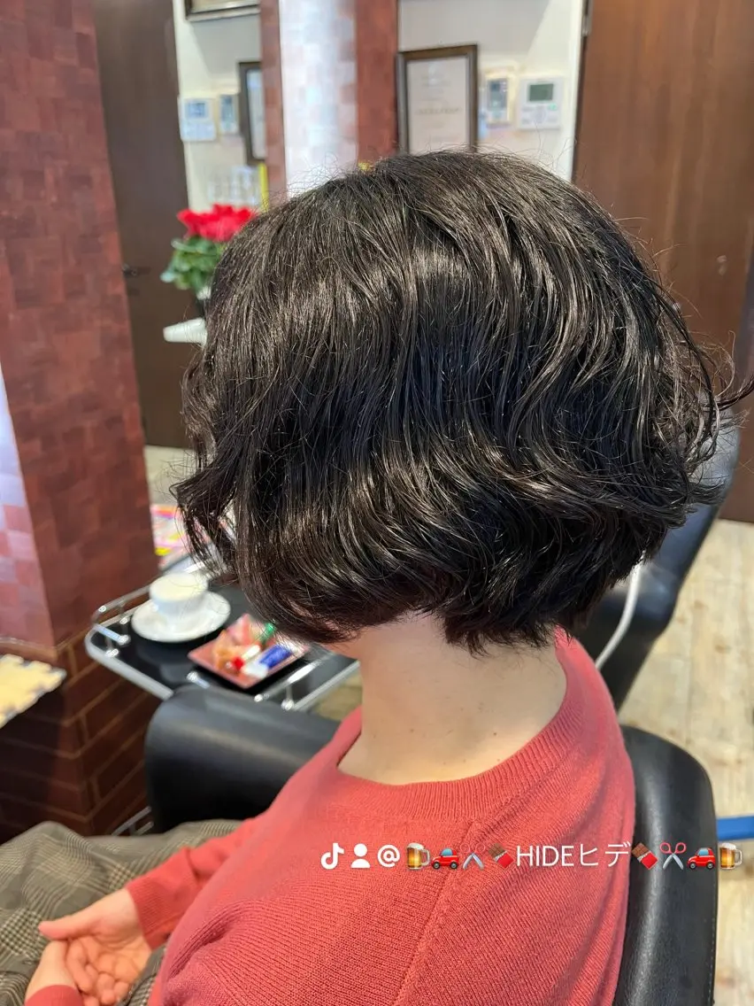 ショート カラー 織田 英之のヘアスタイル