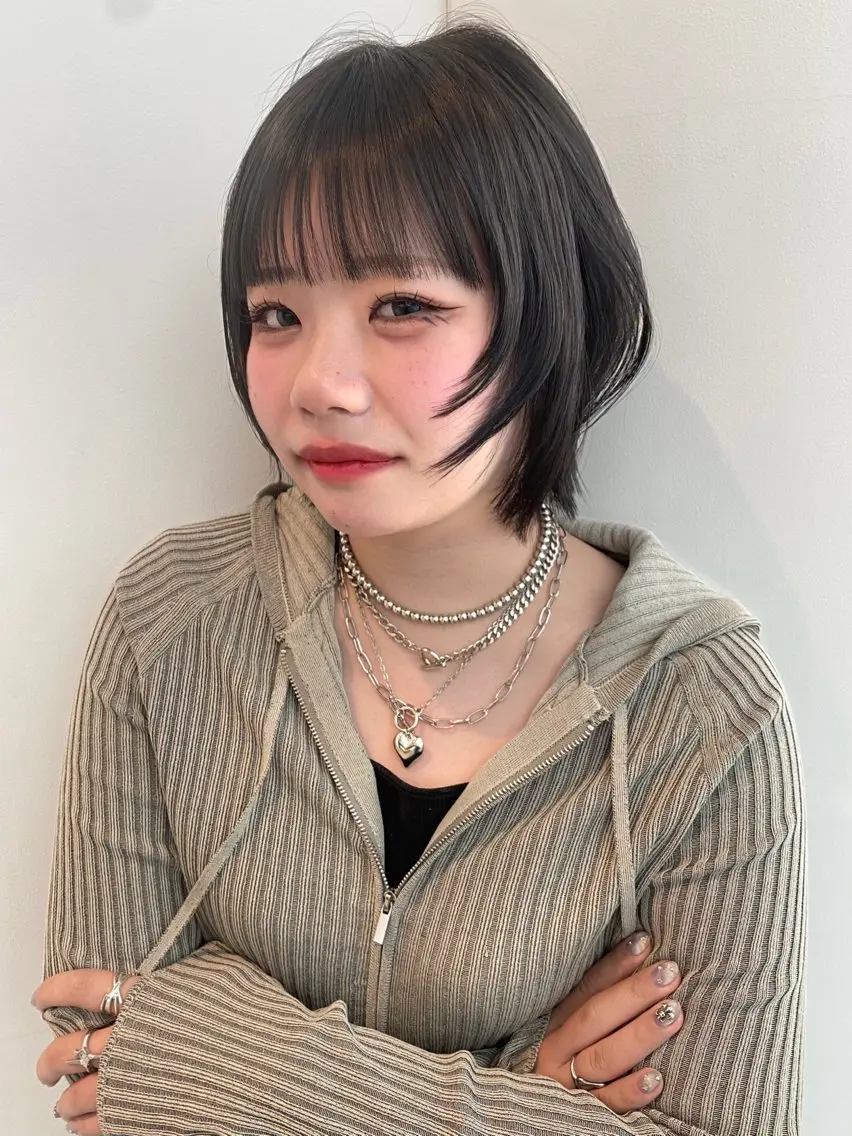 ショート カラー カット ヘアカラー トリートメント mai / linoah˚✧のヘアスタイル