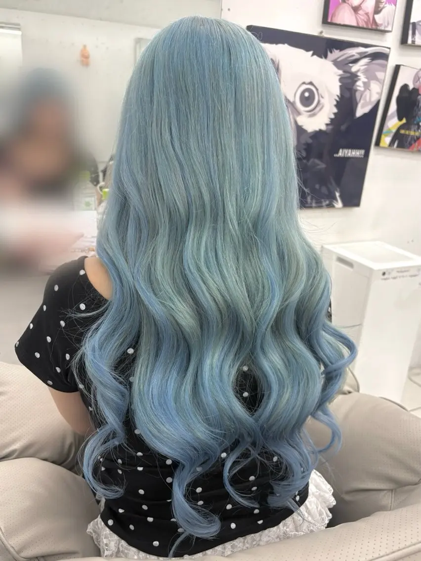 ロング エクステ 吉田 彩乃のヘアスタイル