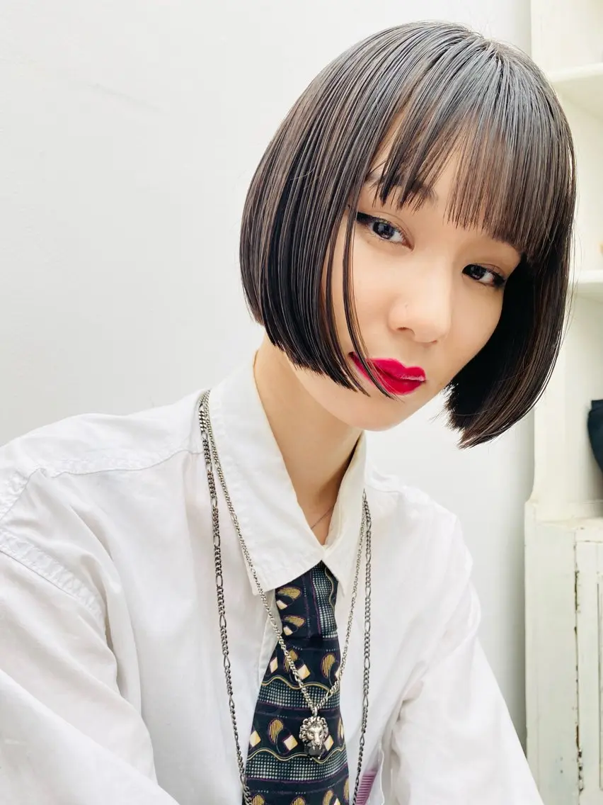 ショート カラー 柴田 賢治のヘアスタイル