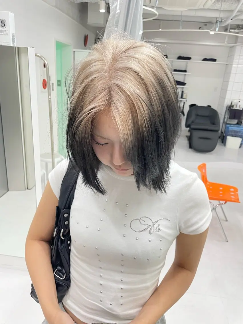 ショート カラー ヘアアレンジ ブリーチ ヘアカラー トリートメント 🎗秋山勇/ GEAR.代表のヘアスタイル