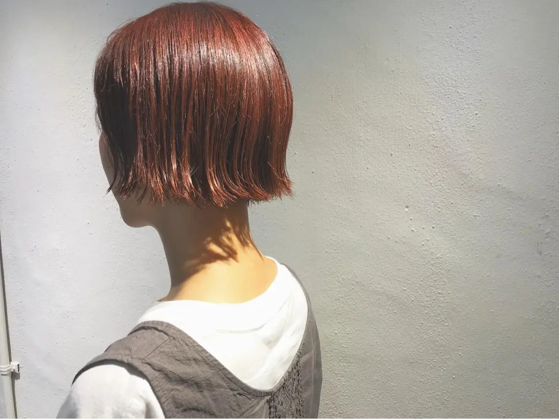 ショート カラー カット ヘアカラー トリートメント 坂本 裕介のヘアスタイル