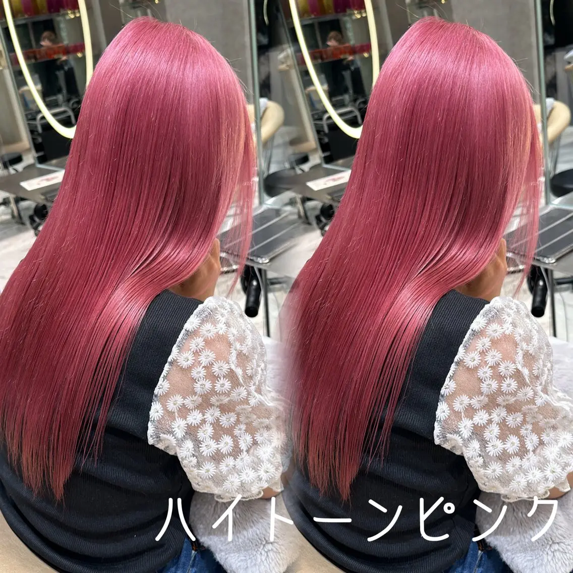 ロング カラー アッシュ ベージュカラー ブリーチ ブルーカラー 透明感カラー 韓国カット/透明感 カラー/NANAMIのヘアスタイル