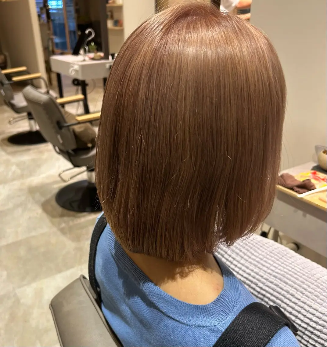 カラー ヘアカラー 池田 千加のヘアスタイル