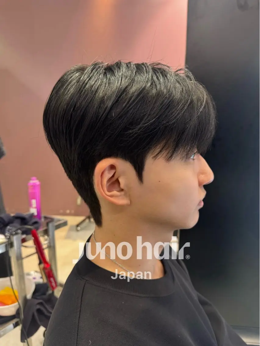 メンズ カット パーマ 縮毛矯正 韓国式ダウンパーマ 🇰🇷櫻井健のヘアスタイル