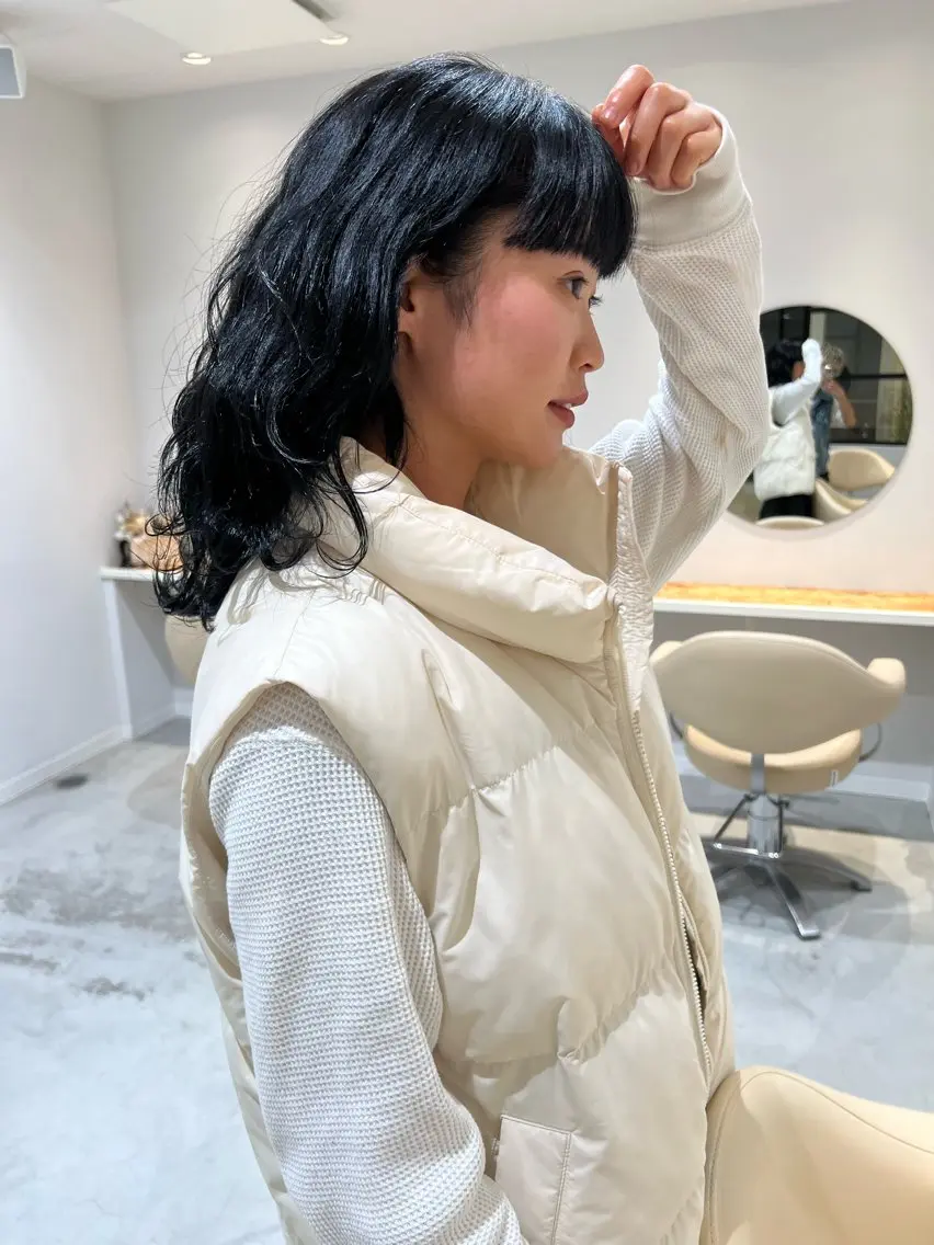 カラー ヘアカラー トリートメント 重松 丈博のヘアスタイル