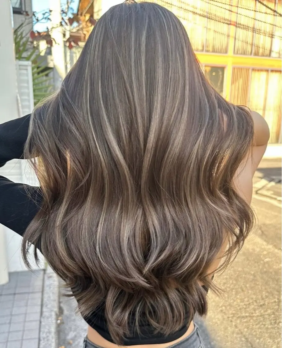 ロング 山下 翔のヘアスタイル