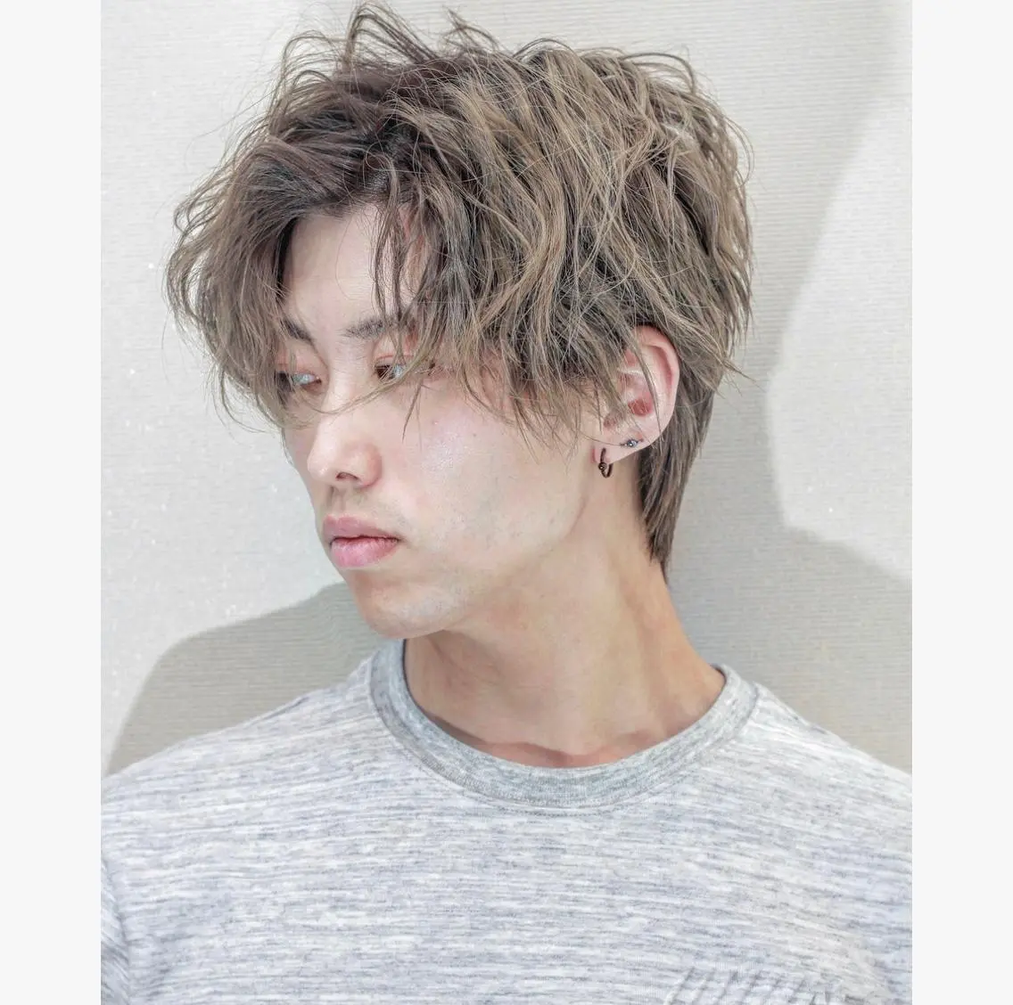 カラー メンズ 💙美髪救世主💙 関華蓮のヘアスタイル
