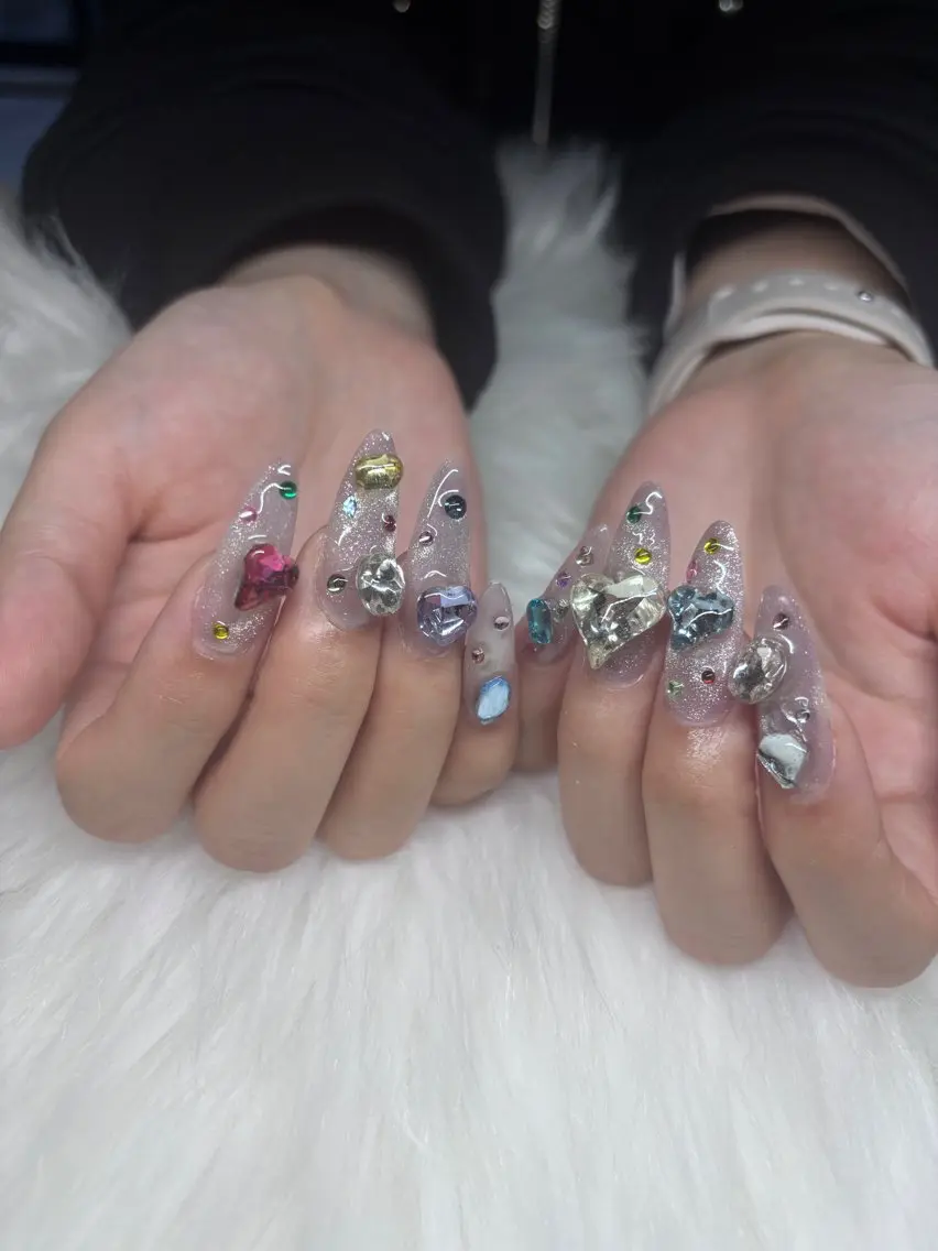 ネイル マグネットネイル ネイルチップ ハンドネイル TABI ANA.CHUOのネイルデザイン