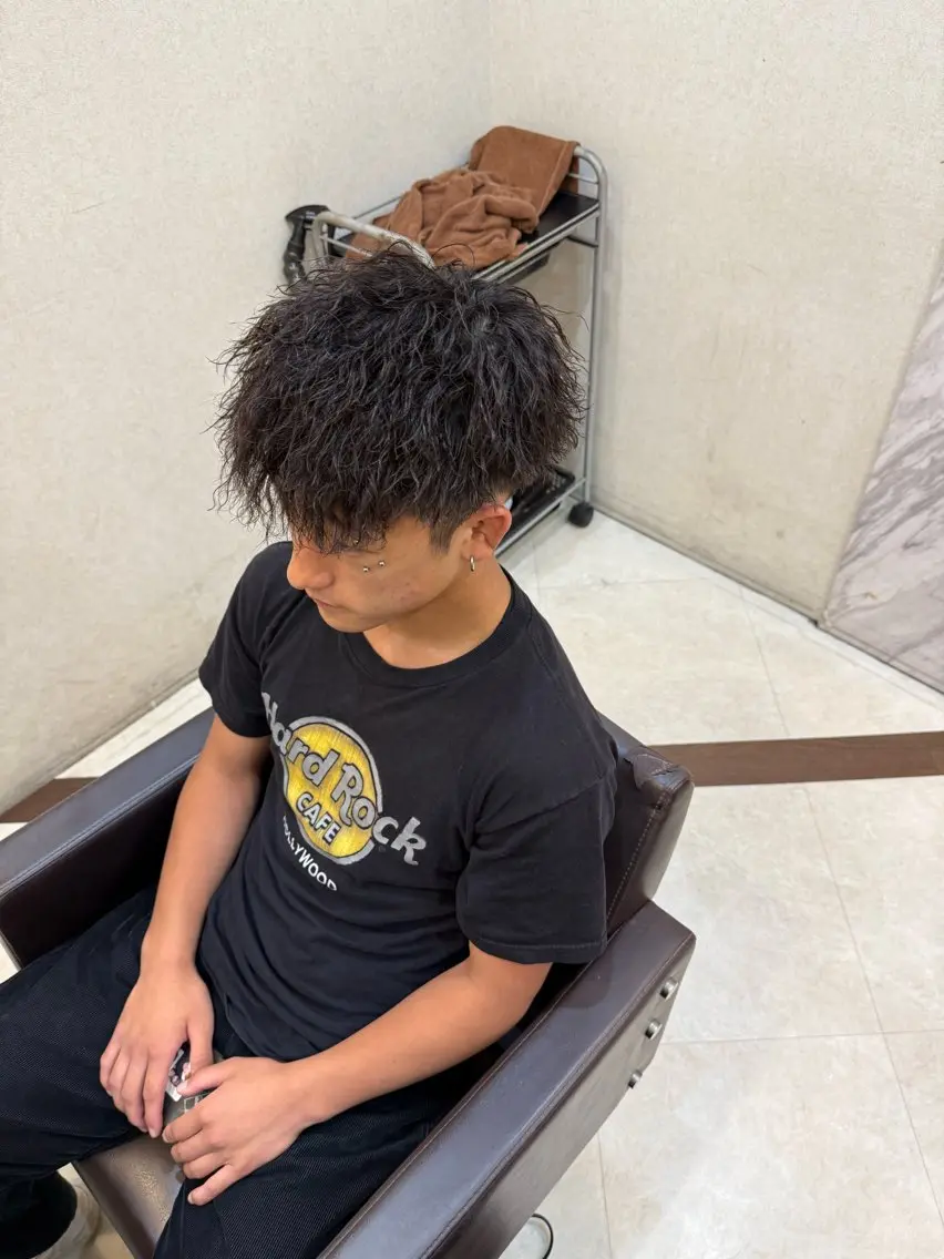 カットパーマの写真
