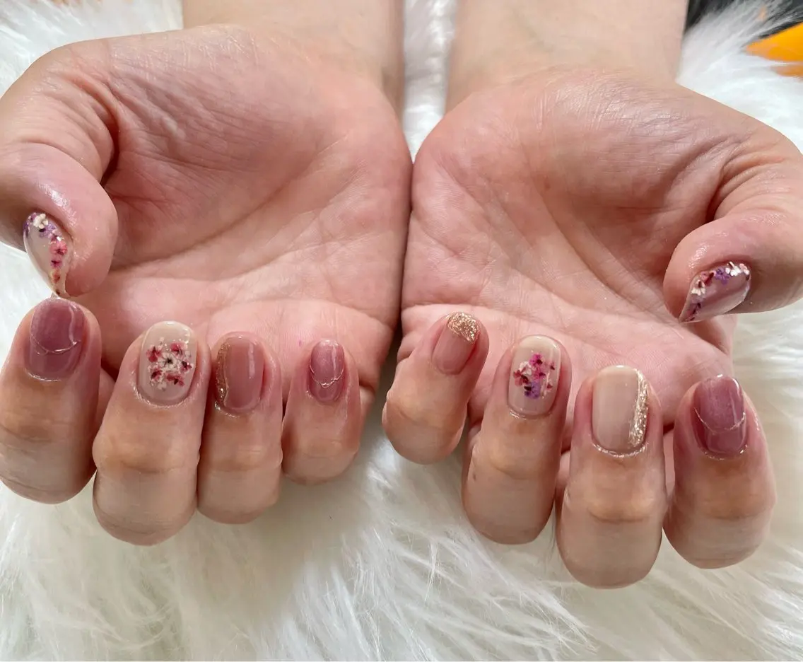 ネイル ハンドネイル nail salon HIRUKANAのネイルデザイン