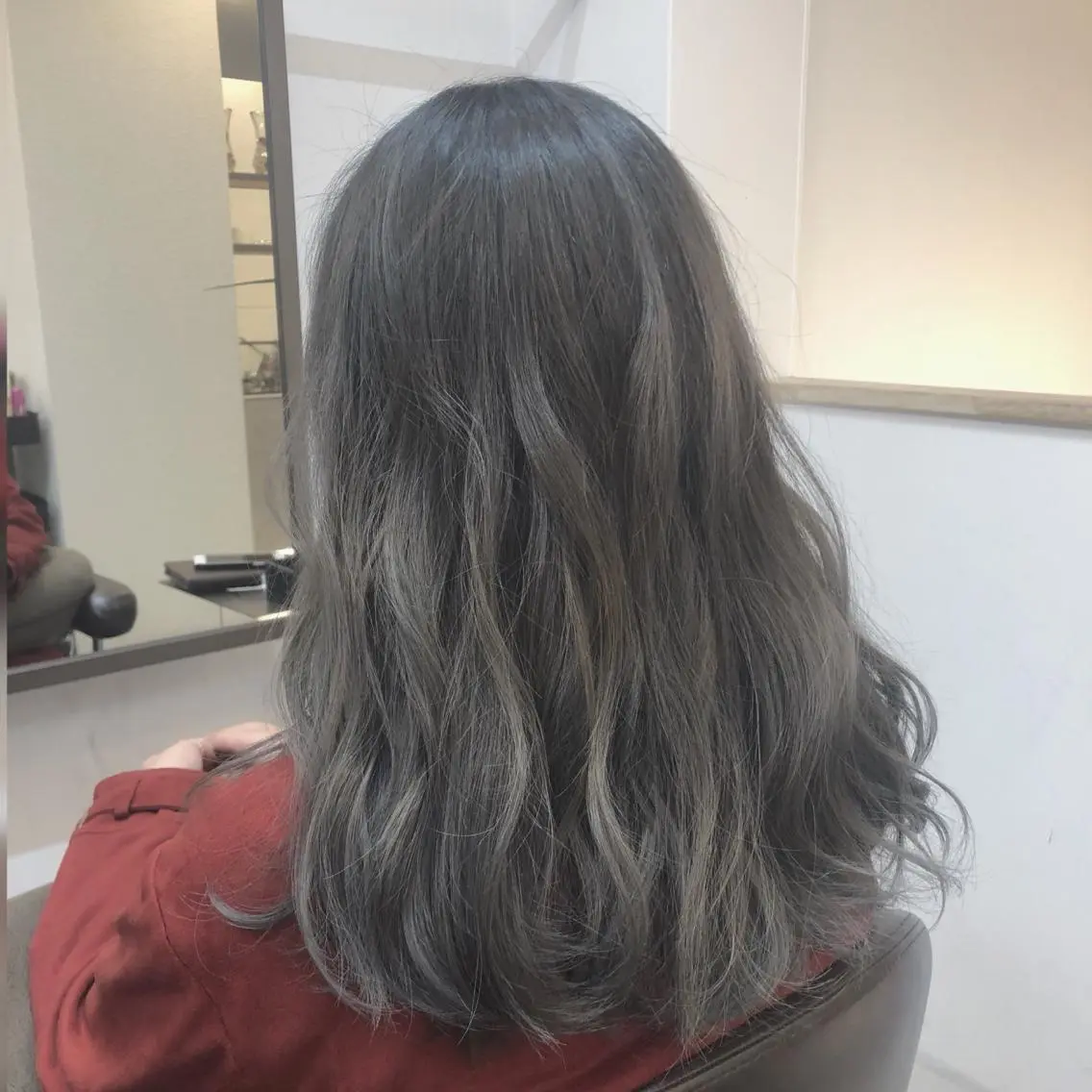 ミディアム YOFAhair芦屋 峰★カラーリストのヘアスタイル