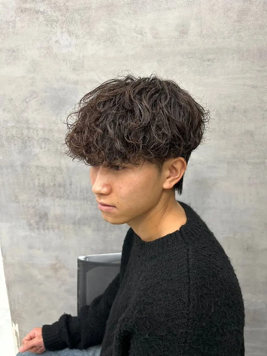 パーマ メンズ メンズパーマ カット パーマ メンズカット/ パーマ特化のヘアスタイル