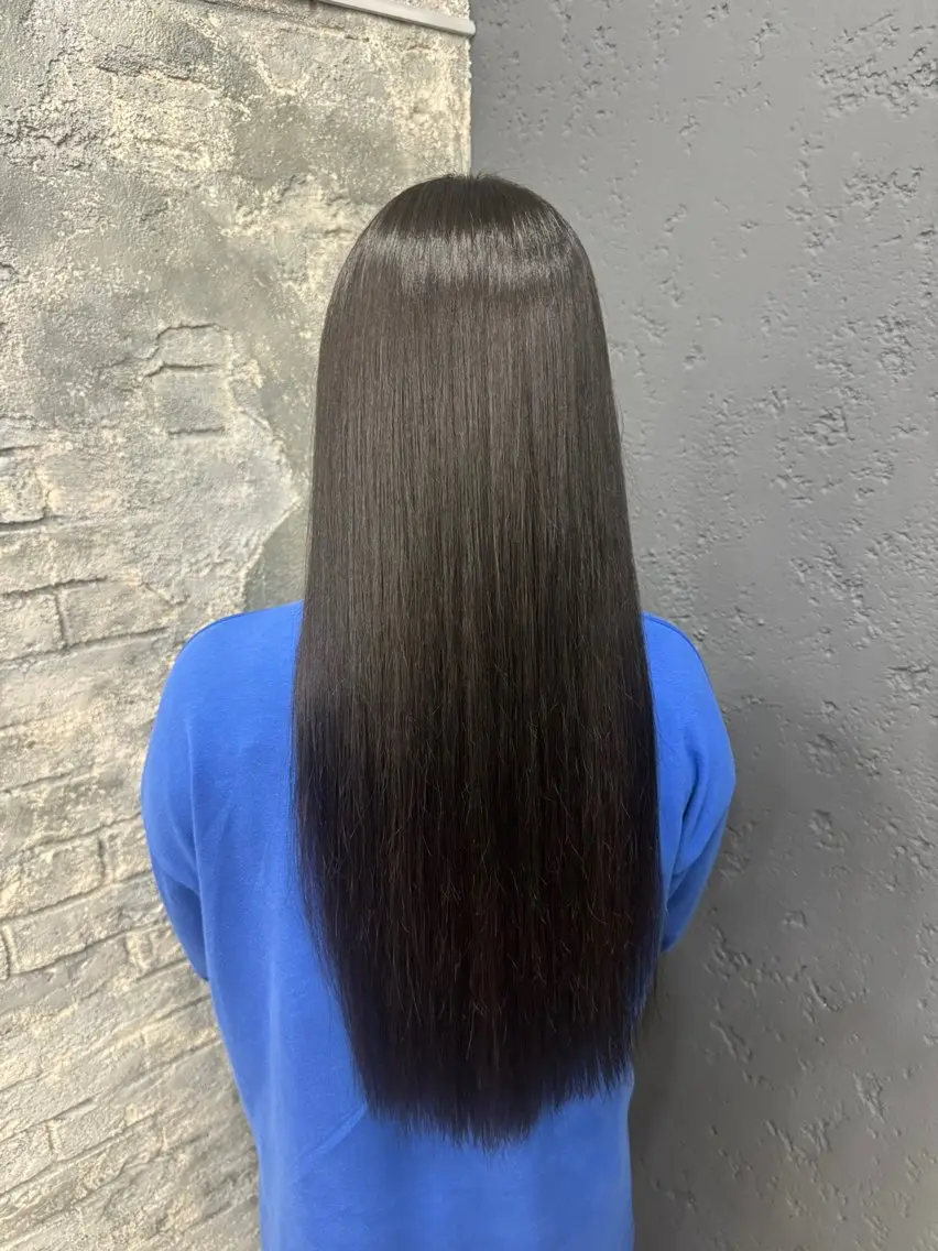 ロング 縮毛矯正 カラー/縮毛矯正/ 🩶RENA🩶のヘアスタイル