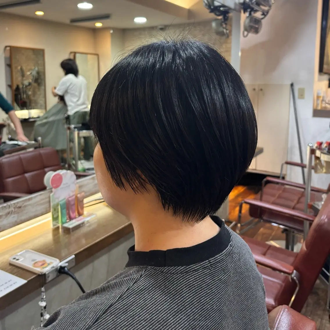 ショート 韓国レイヤー/ダブル カラー/フウカ🤍のヘアスタイル