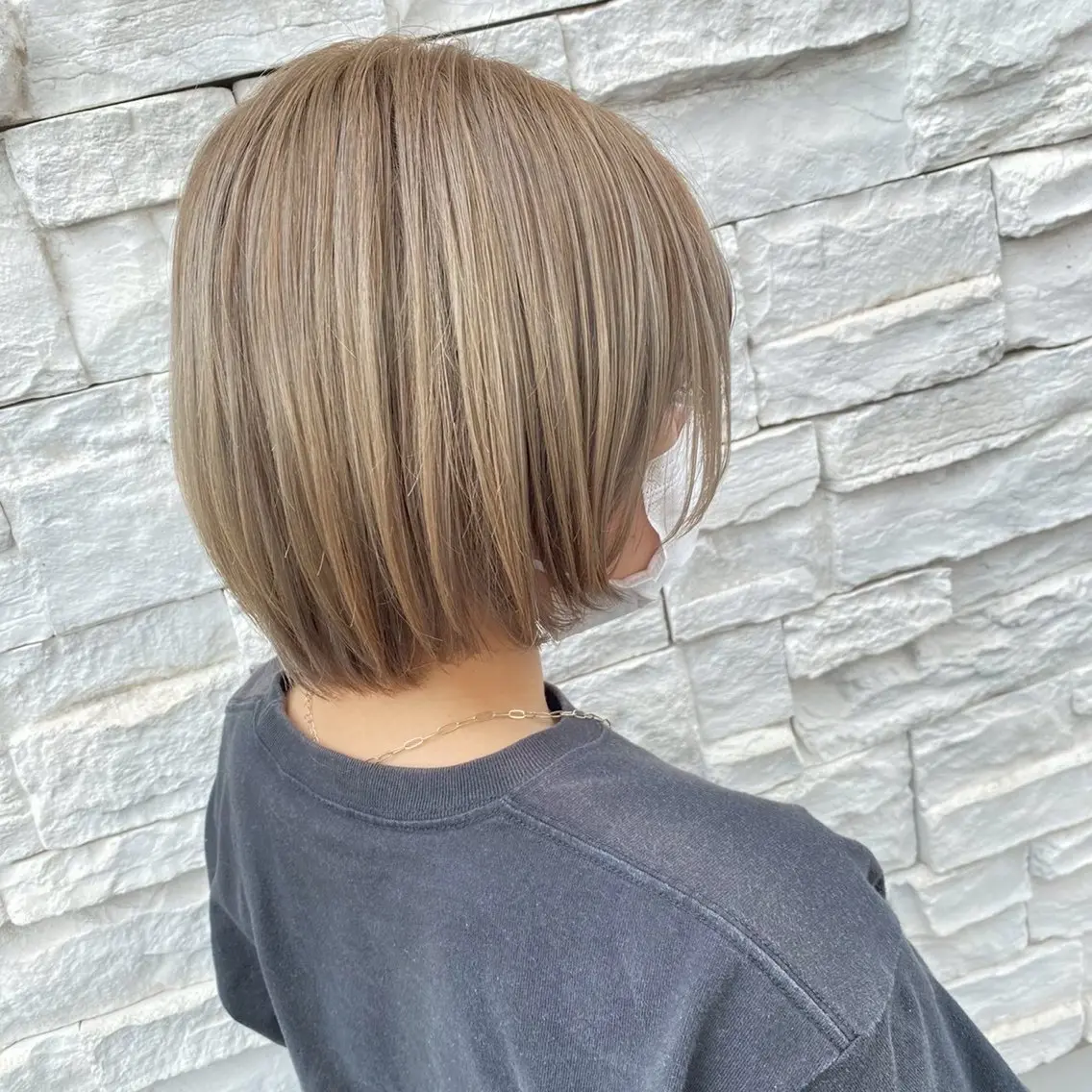 ショート カラー カット ヘアカラー 古藤 朔のヘアスタイル