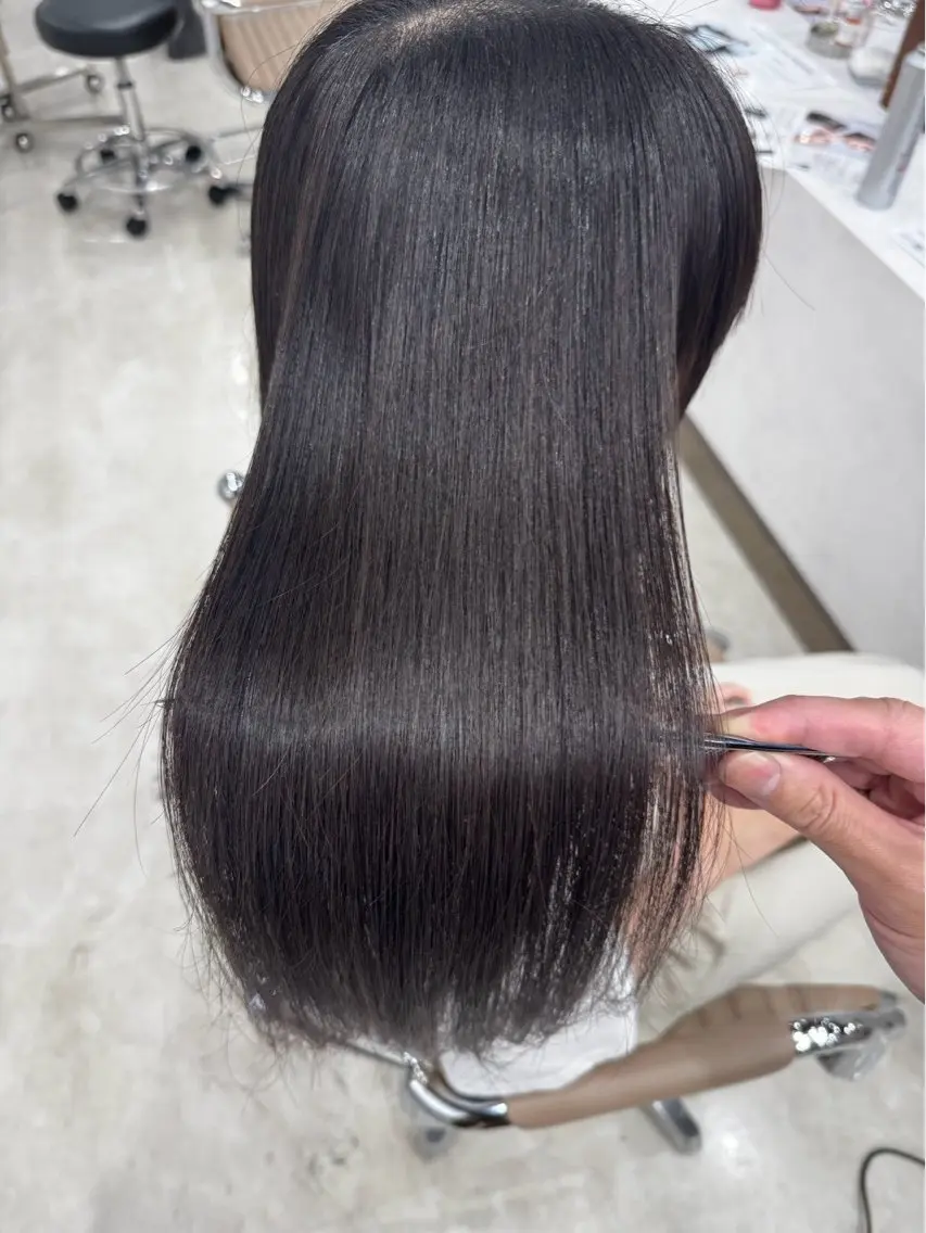 【新規限定】手触りをよくしたい方♢似合わせカット＋セラミド1stepTRの写真