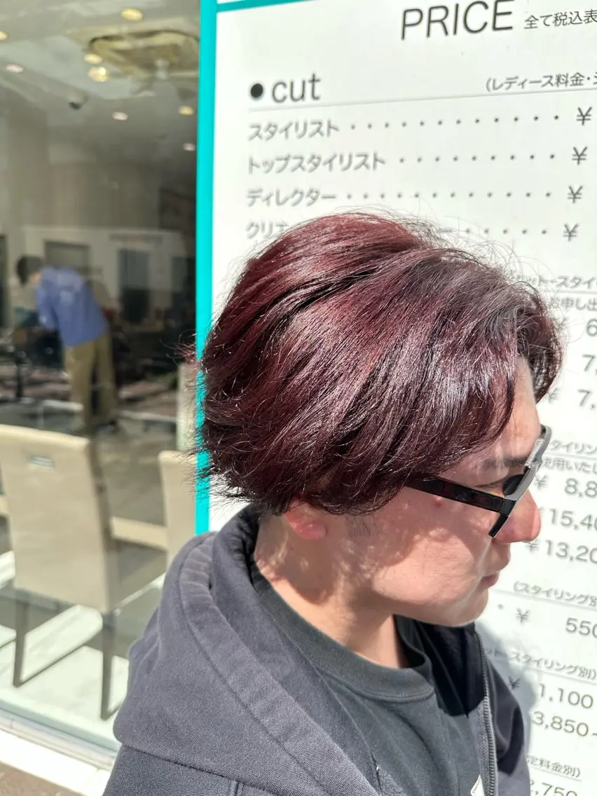 メンズ カット ヘアカラー メンズカット/カラー 💠進藤龍之介のヘアスタイル