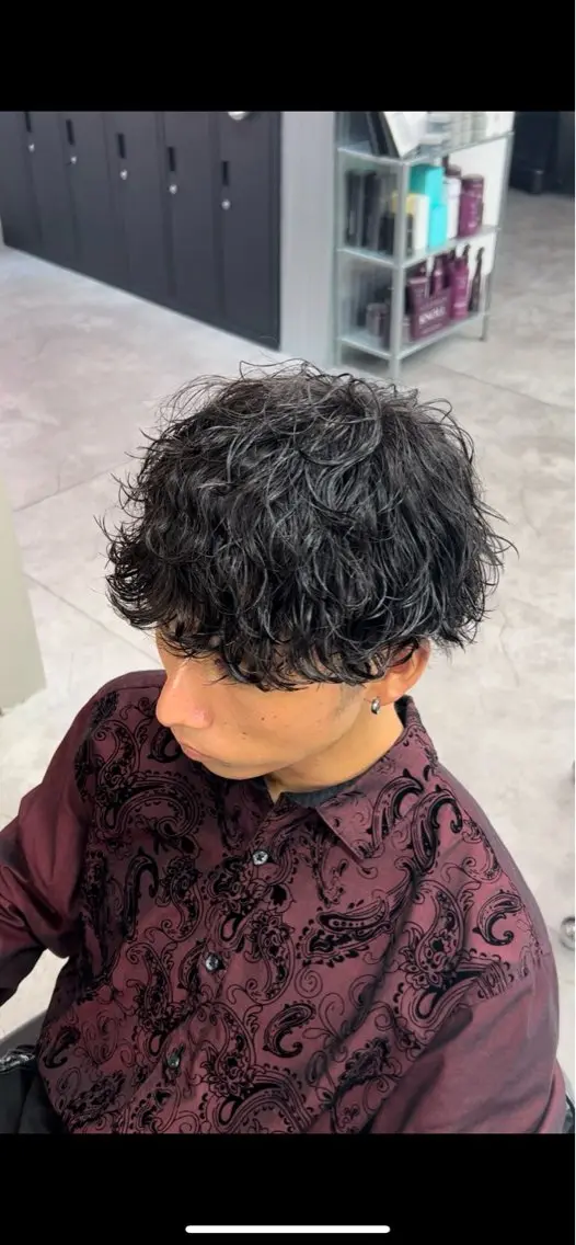 パーマ メンズ メンズパーマ メンズパーマ特化 🌹RIO🌹のヘアスタイル
