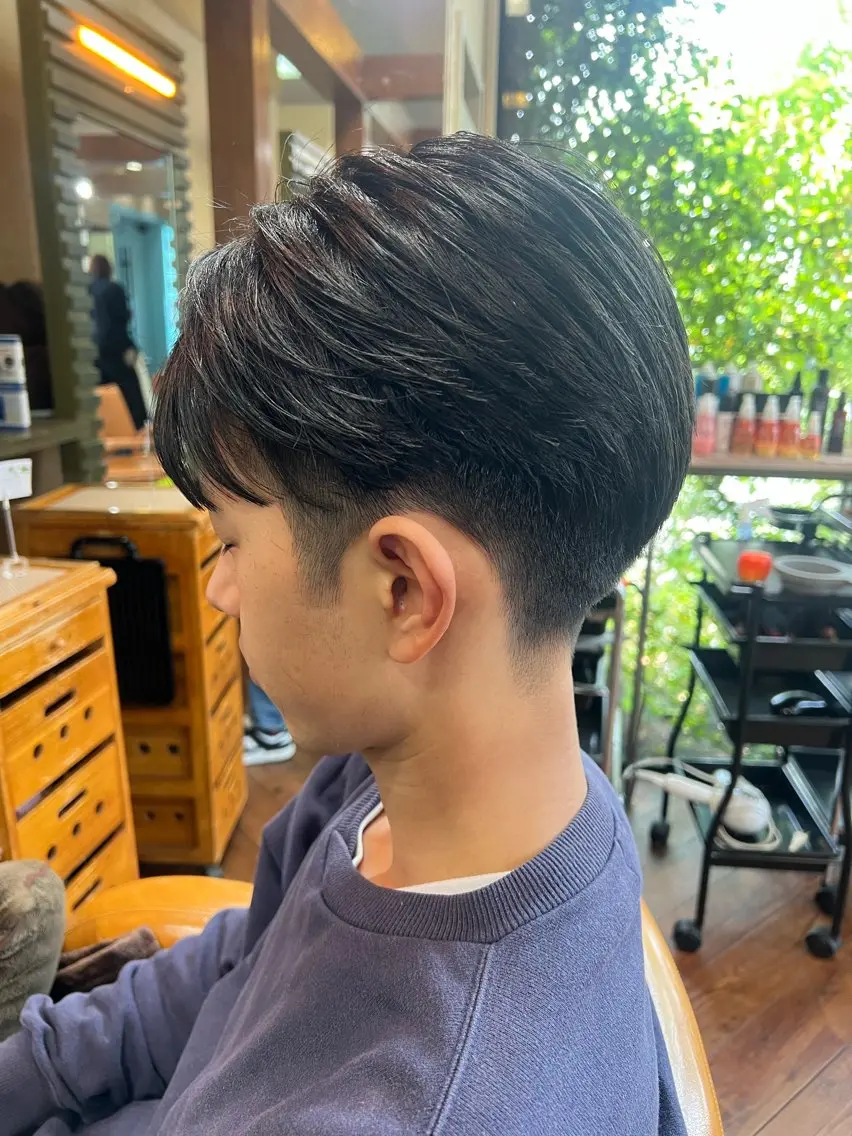 メンズ カット 奥田 勝亮のヘアスタイル