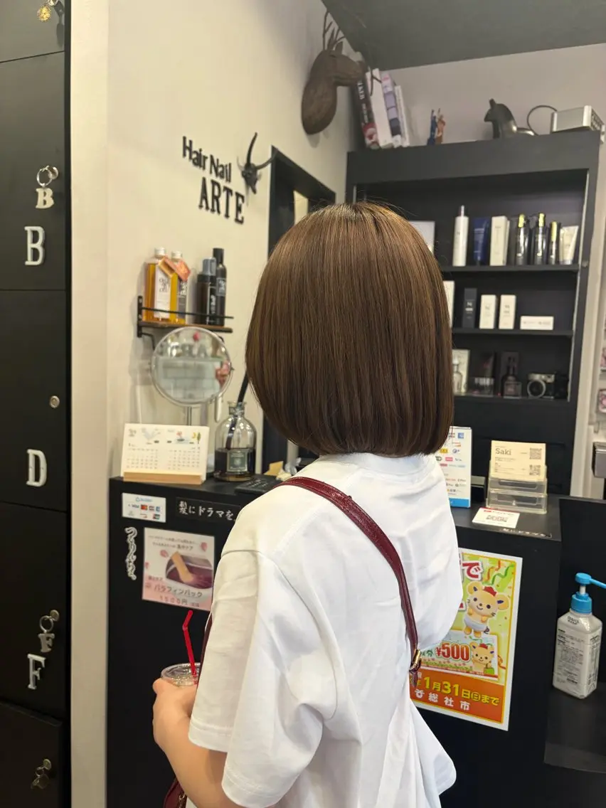 カラー カット ヘアカラー 友滝 真菜美のヘアスタイル