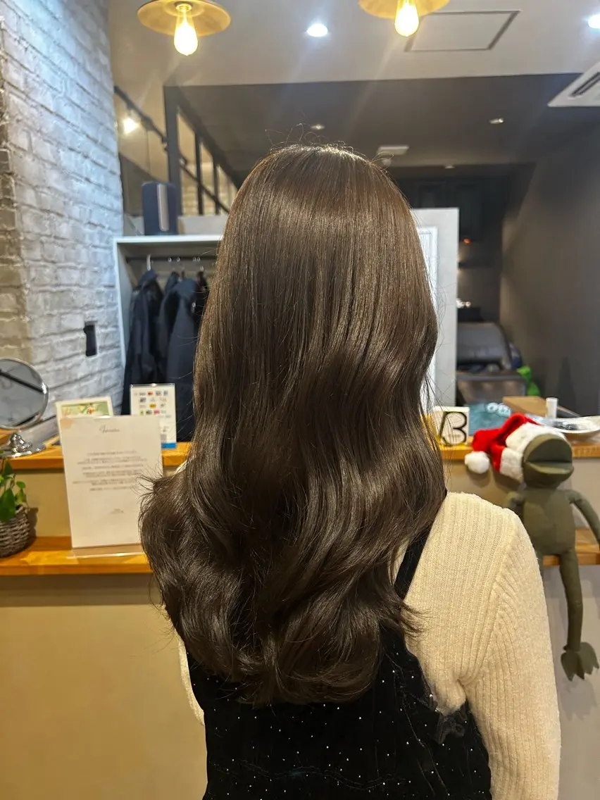 ロング カラー nanako /レイヤーカットのヘアスタイル