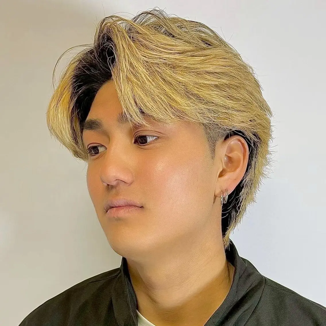 メンズ カット パーマ 原田 黎也のヘアスタイル