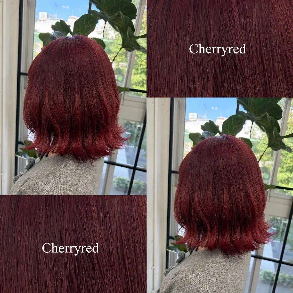 ミディアム カラー ブリーチ 透明感カラー デザインカラー ピンクカラー レッドカラー ヘアカラー 🍊あすか🍊 JILLSTUDIOのヘアスタイル